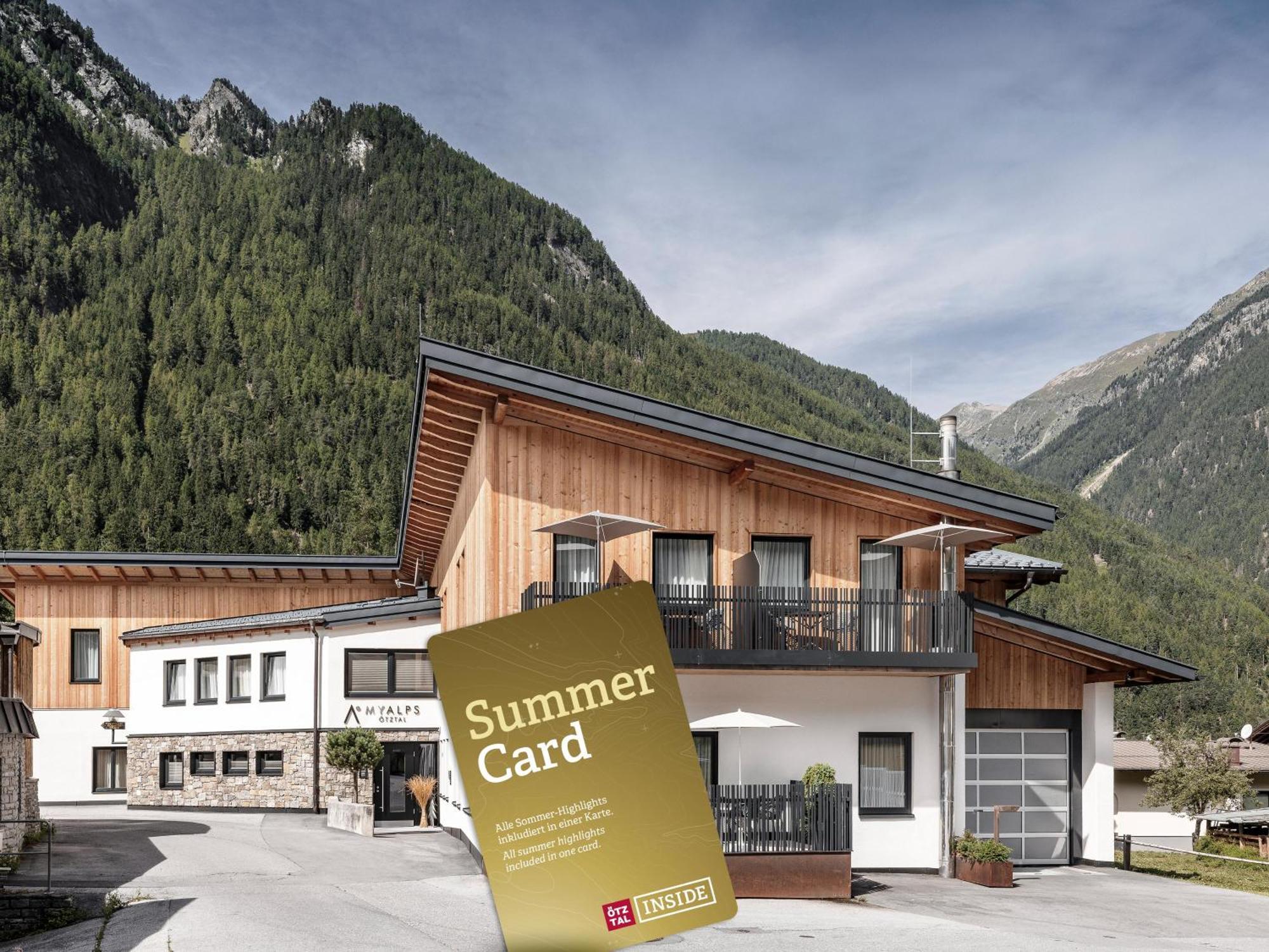 Myalps Oetztal Inklusive Wellness Lägenhet Umhausen Exteriör bild